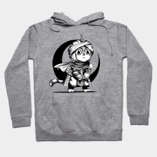 Desert Cat Warrior Hoodie